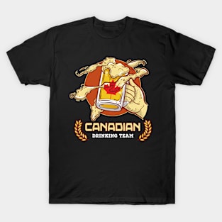 Canadian Drinking Team T-Shirt